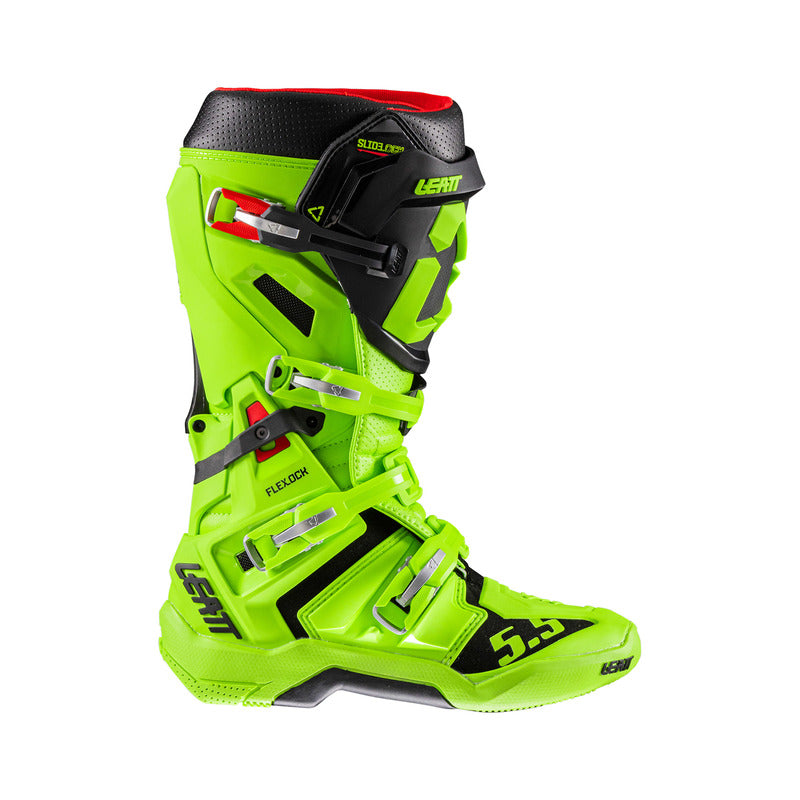 BUTY OFFROADOWE LEATT 5.5 FLEXLOCK LIME GREEN US8