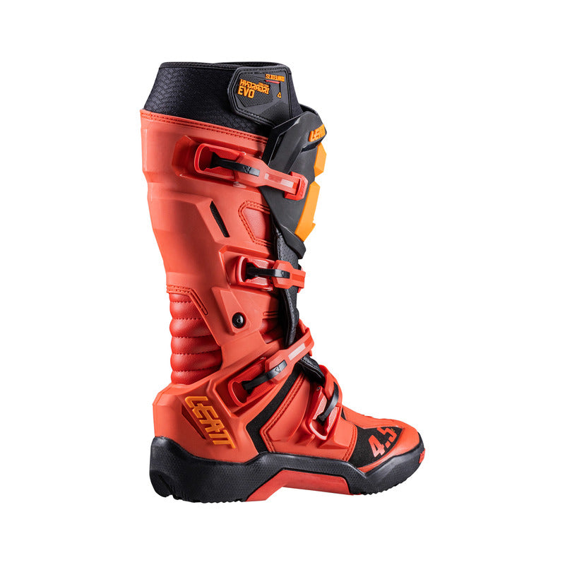 BUTY OFFROADOWE LEATT MOTO 4.5 HYDRADRI BURN RED US8