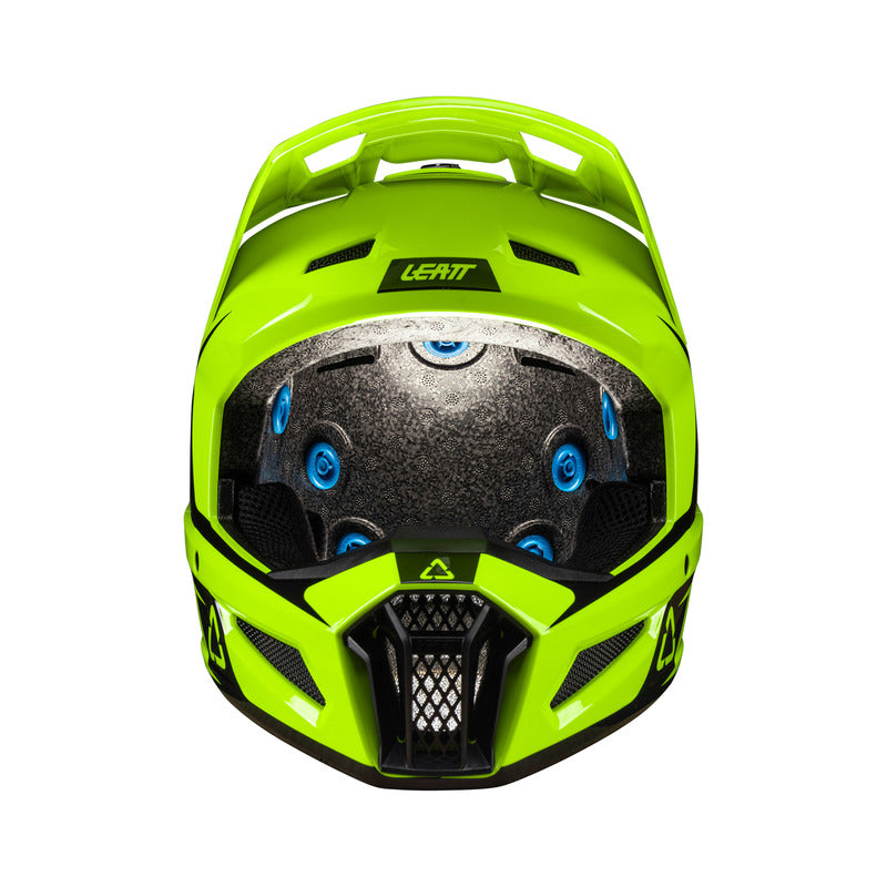 KASK MOTOCYKLOWY Z GOGLAMI JUNIOR LEATT KIT MOTO 3.5 NEON YELLOW M