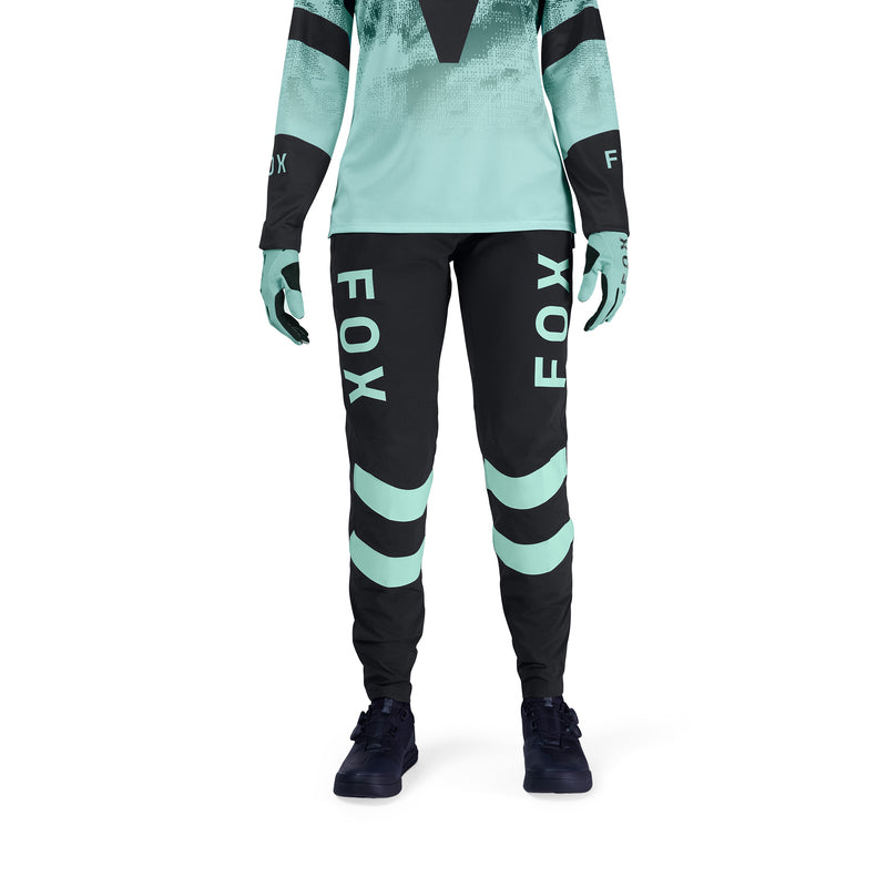 Spodnie Rowerowe Damskie Fox Ranger Kairos Turquoise
