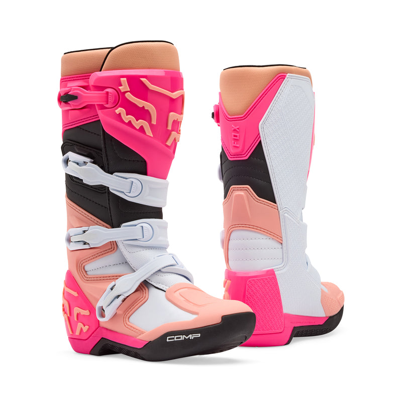 Buty Motocyklowe Damskie Fox Comp Pink Pink