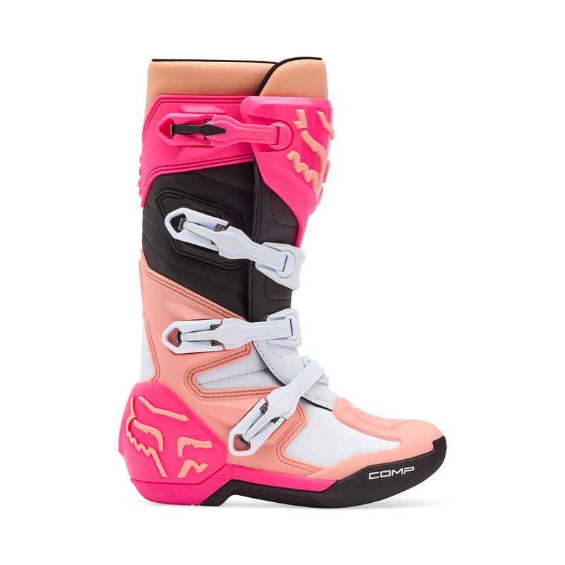 Buty Motocyklowe Damskie Fox Comp Pink Pink
