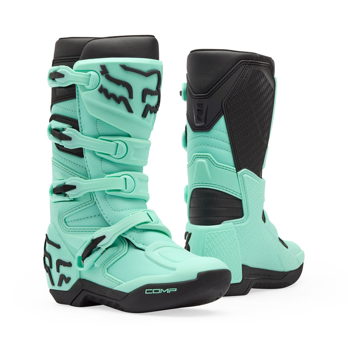 Buty Motocyklowe Junior Fox Comp Teal