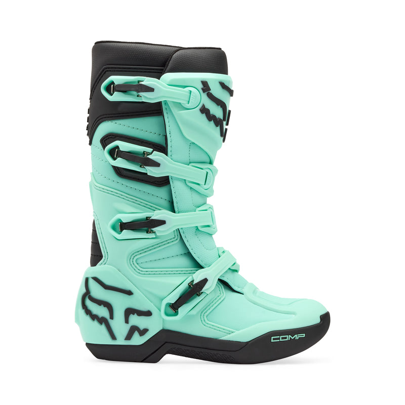Buty Motocyklowe Junior Fox Comp Teal