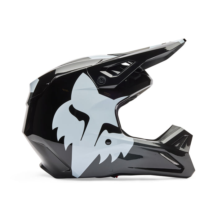 Kask Motocyklowy Fox V1 Shield Black