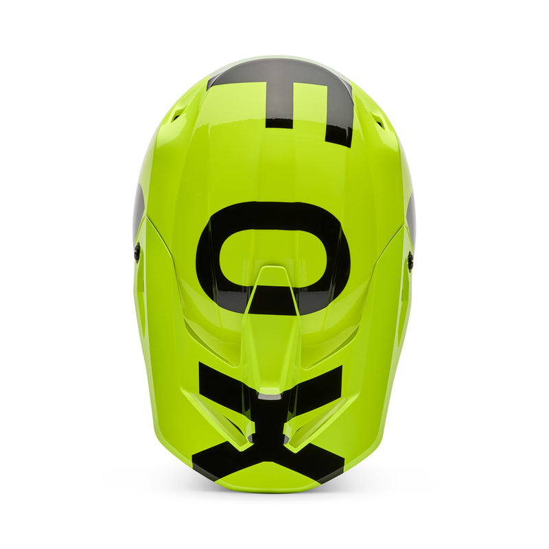Kask Motocyklowy Fox V1 Shield Fluo Yellow