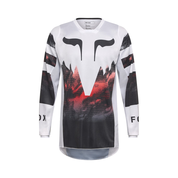 Bluza Motocyklowa Fox 180 Kairos White Fluo Red