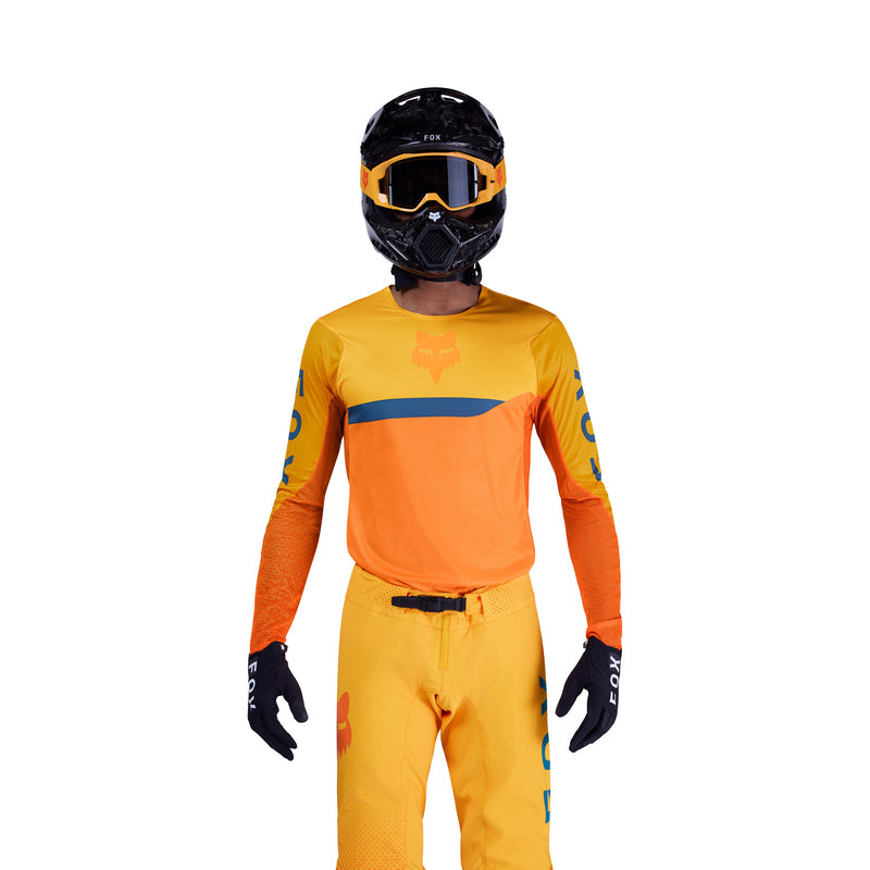 Bluza Motocyklowa Fox Flexair Fracture Tangerine