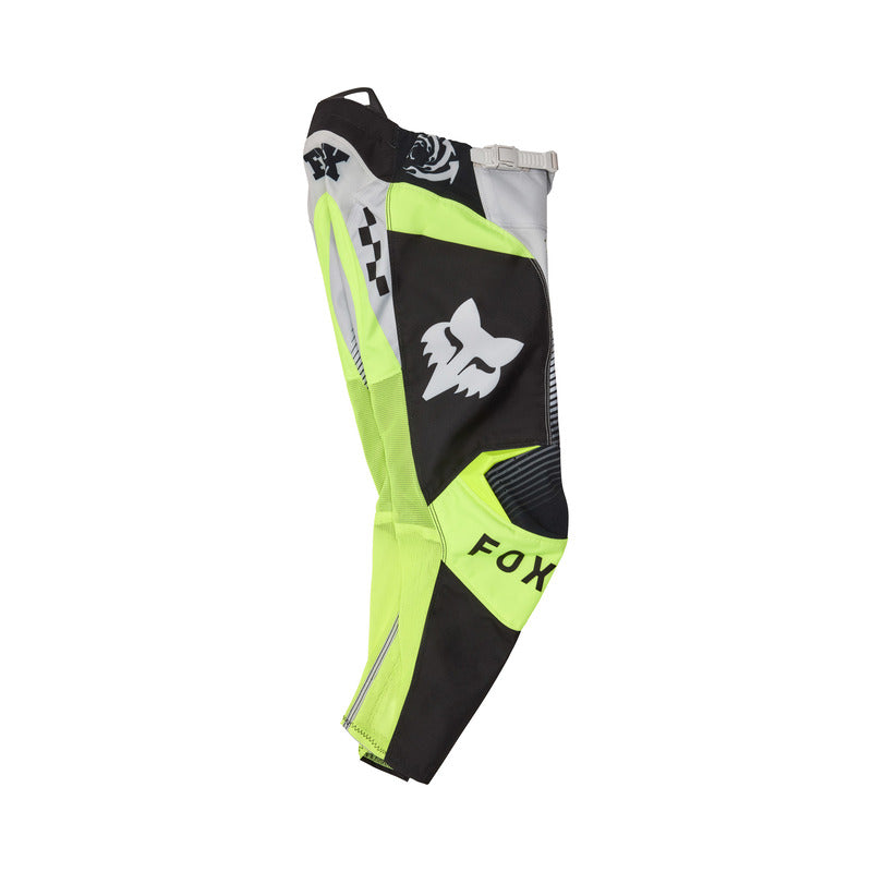 Spodnie Motocyklowe Junior Fox 180 Collect Grey Yellow 24