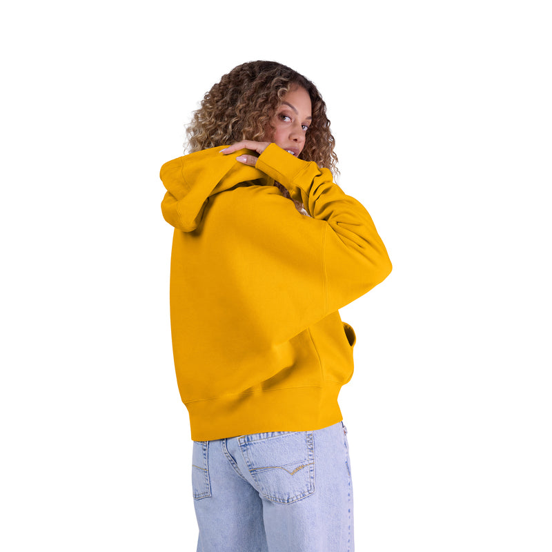 Bluza Z Kapturem Damska Fox Moto-x Oversized Mustard