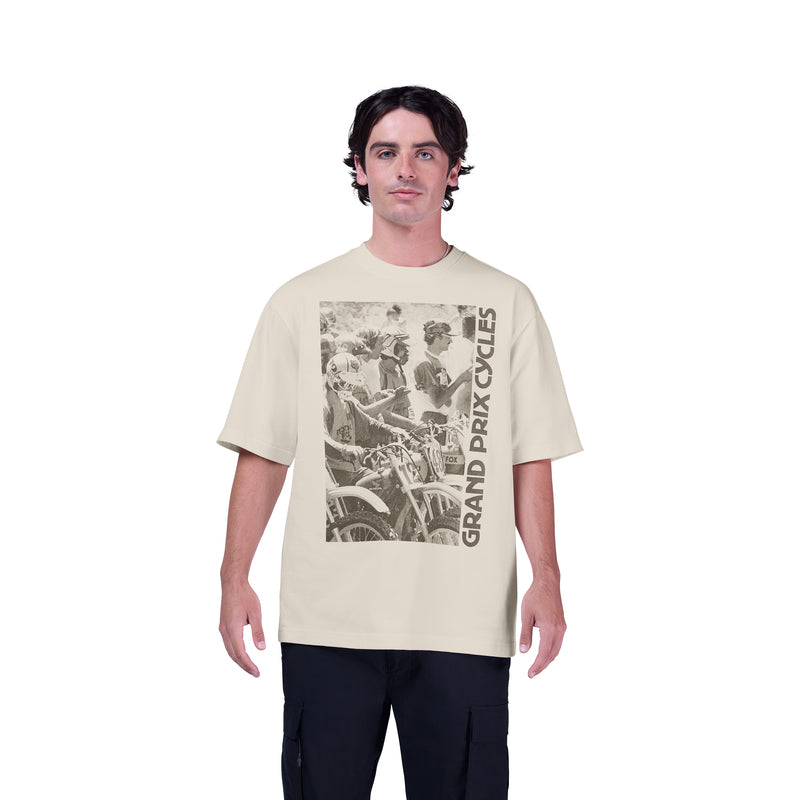 T-shirt Fox Circa 74 Oversized Off White