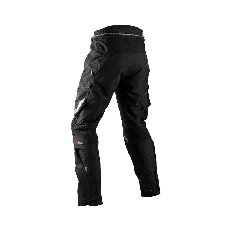 SPODNIE MOTOCYKLOWE TEKSTYLNE LEATT ADV DRITOUR 5.5 STEALTH BLACK GREY S