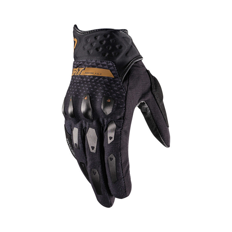 RĘKAWICE MOTOCYKLOWE LEATT ADV SUBZERO 5.5 SHORT STEALTH BLACK GREY S