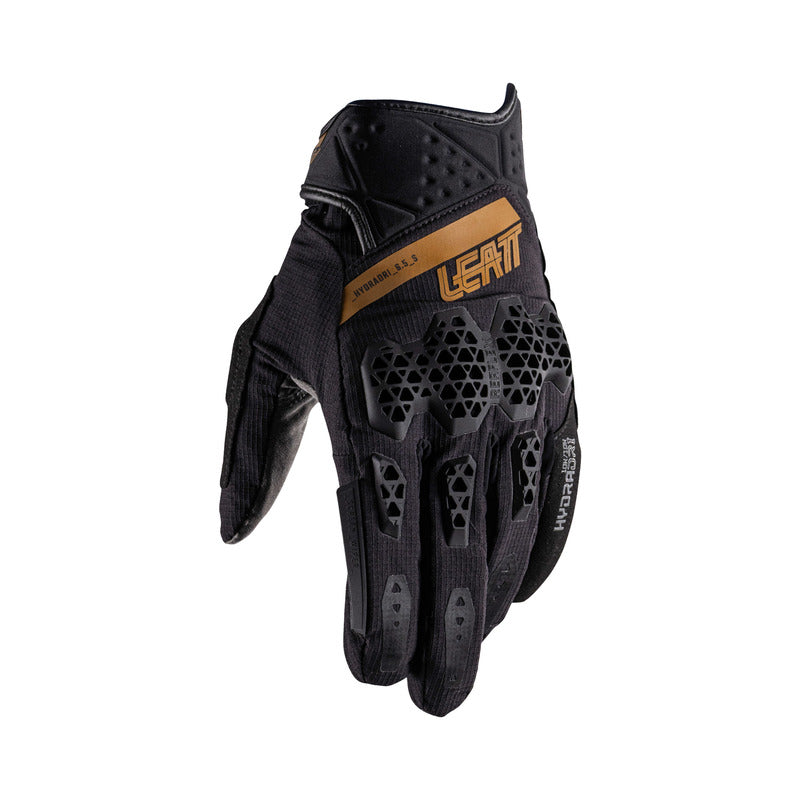 RĘKAWICE MOTOCYKLOWE LEATT ADV HYDRADRI 6.5 SHORT STEALTH BLACK GREY S
