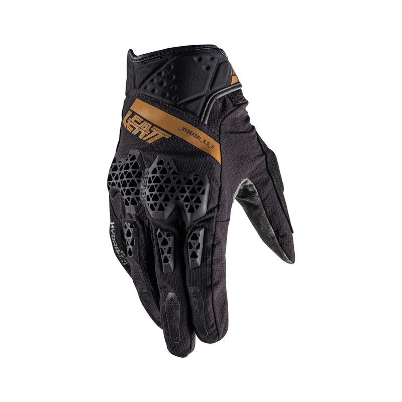 RĘKAWICE MOTOCYKLOWE LEATT ADV HYDRADRI 6.5 SHORT STEALTH BLACK GREY S