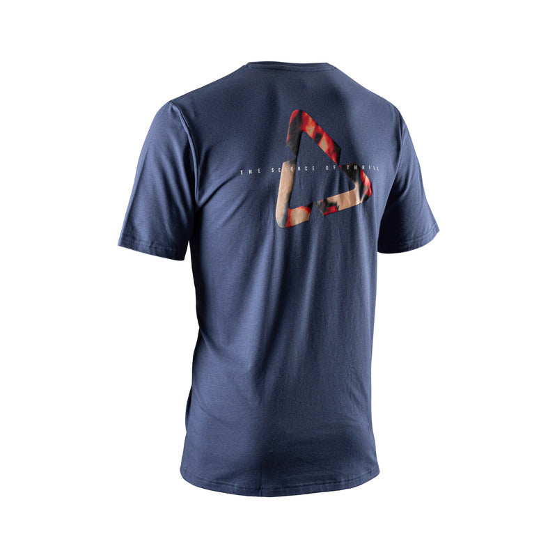 T-SHIRT LEATT CORE DENIM BLUE M