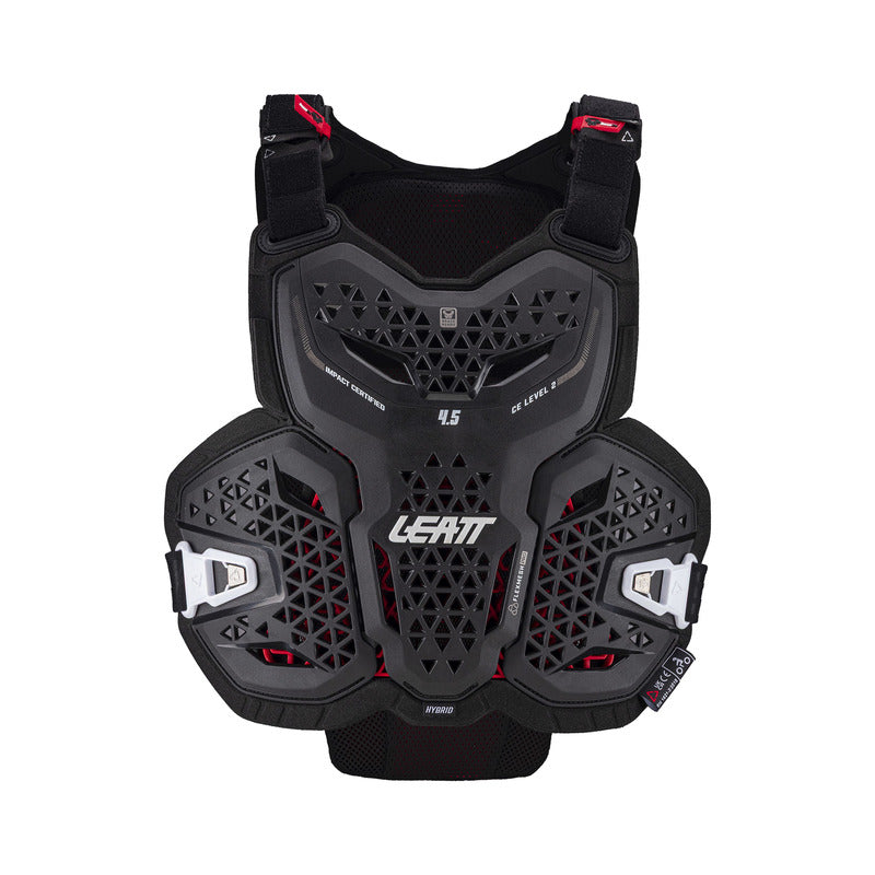 BUZER LEATT 4.5 HYBRID BLACK (160-172CM) S/M