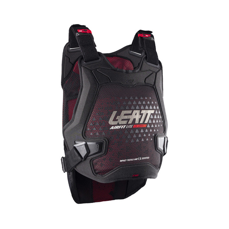 OCHRANIACZ KLATKI PIERSIOWEJ LEATT 3DF AIRFIT EVO LITE BLACK (184-196CM) XXL