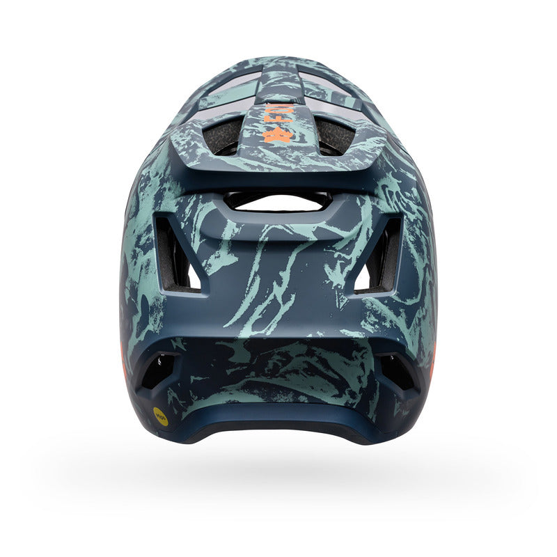 Kask Rowerowy Junior Fox Rampage Img Print Arctic Blue