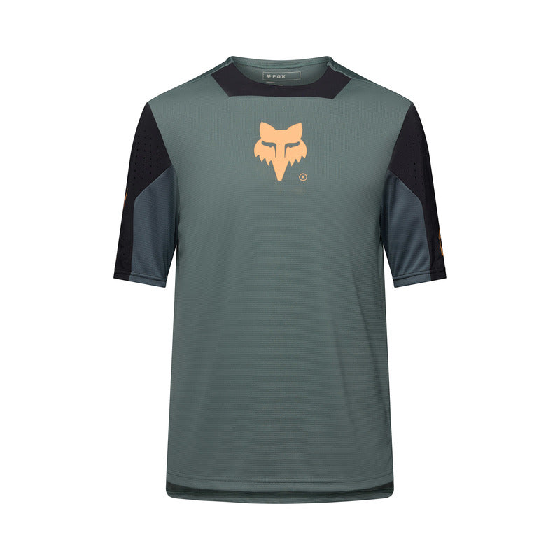Koszulka Rowerowa Junior Fox Defend Creation Sage