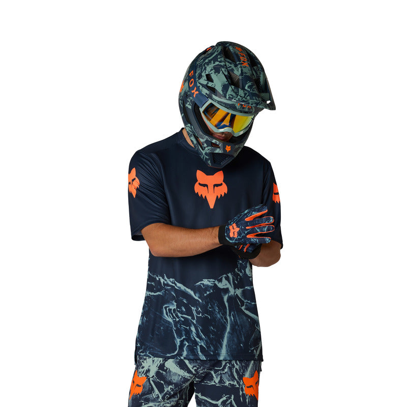 Koszulka Rowerowa Junior Fox Ranger Img Print Arctic Blue