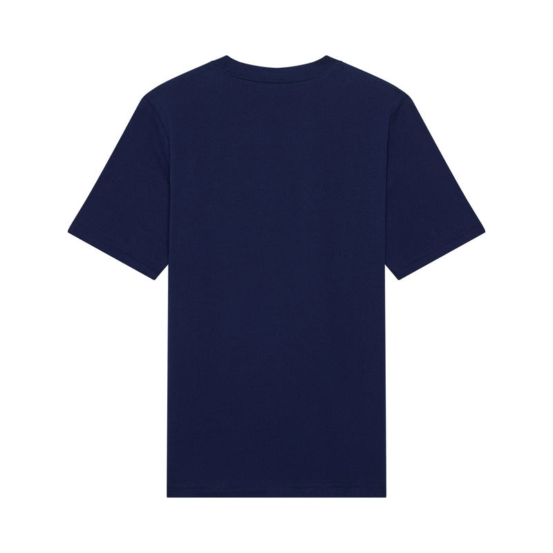 T-shirt Junior Fox Image Print Head Navy