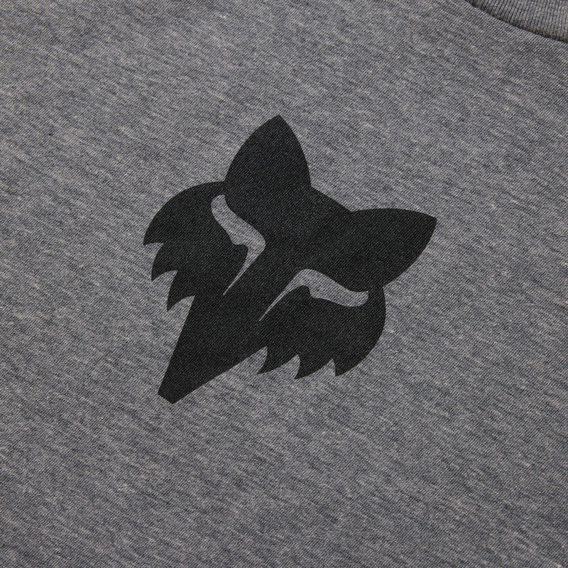 T-shirt Junior Fox Head Heather Dark Grey