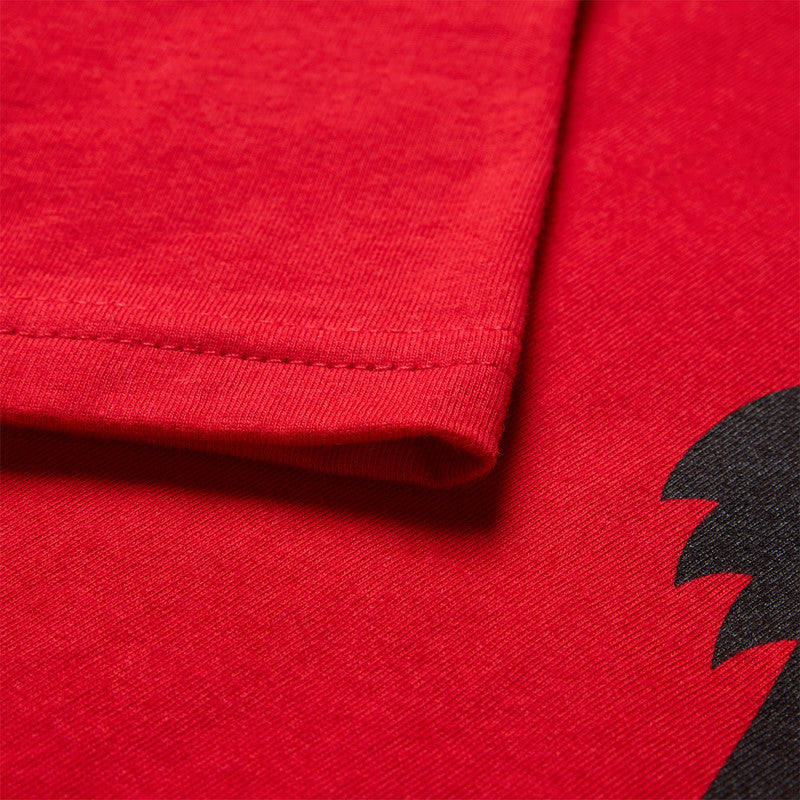 T-shirt Junior Fox Head Tibetan Red