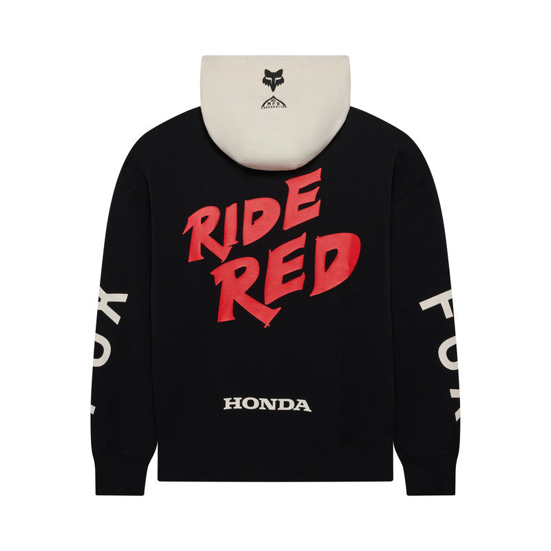 Bluza Z Kapturem Fox Honda Heavyweight Black