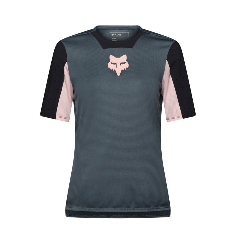 Koszulka Rowerowa Damska Fox Defend Creation Deep Cobalt