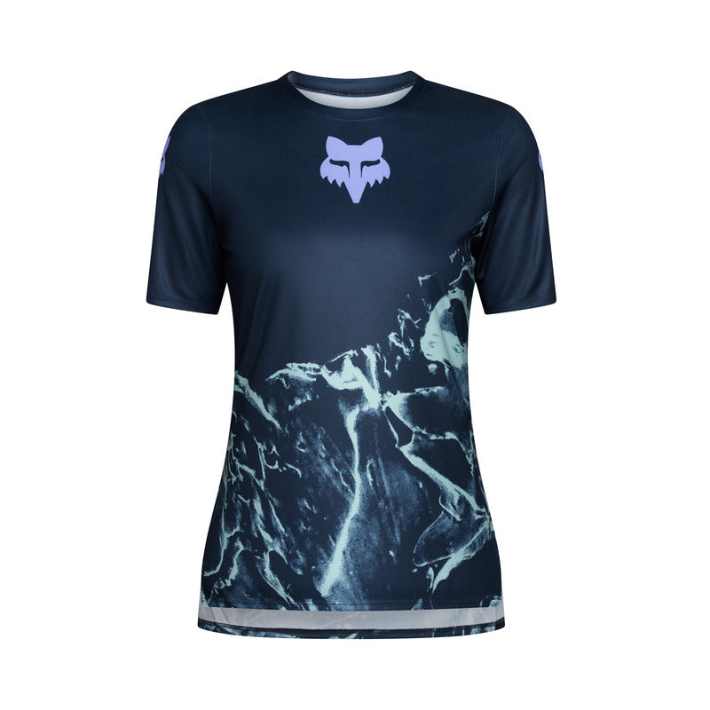 Koszulka Rowerowa Damska Fox Ranger Img Print Arctic Blue