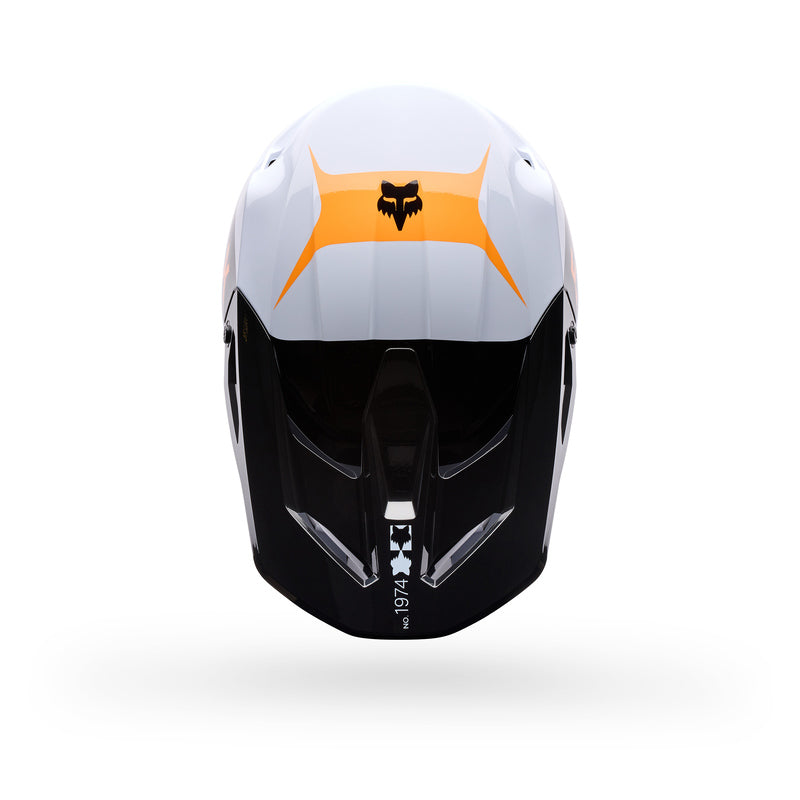 Kask Motocyklowy Fox V1 Noble Black White