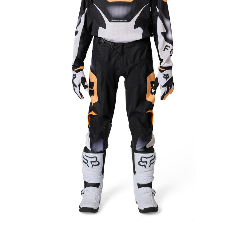 Spodnie Motocyklowe Junior Fox 180 Noble Black White 28