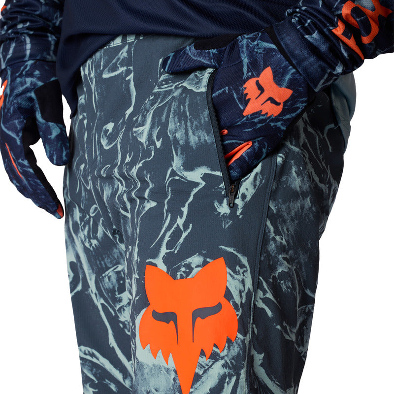 Spodnie Rowerowe Fox Ranger Image Print Arctic Blue