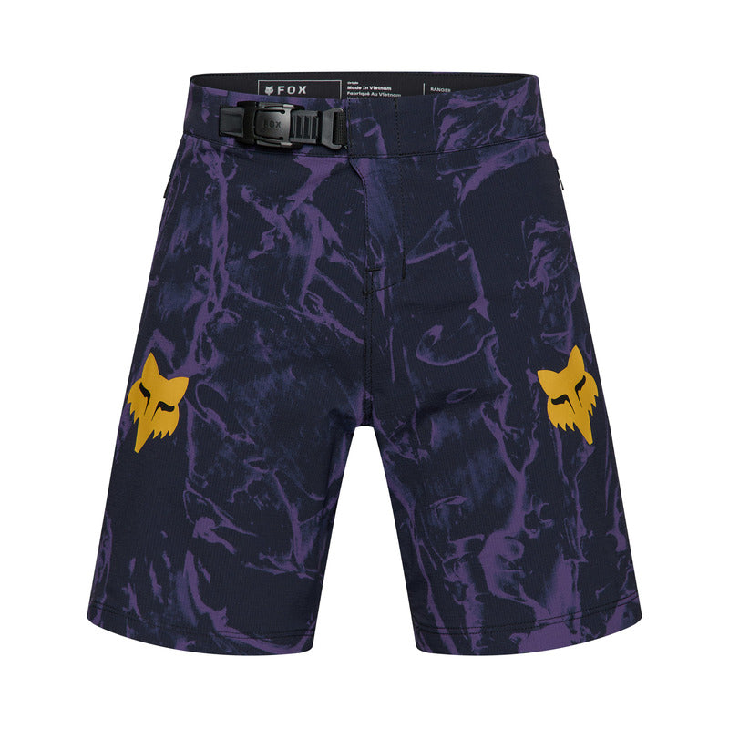 Spodenki Rowerowe Junior Fox Ranger Image Print Plum 26