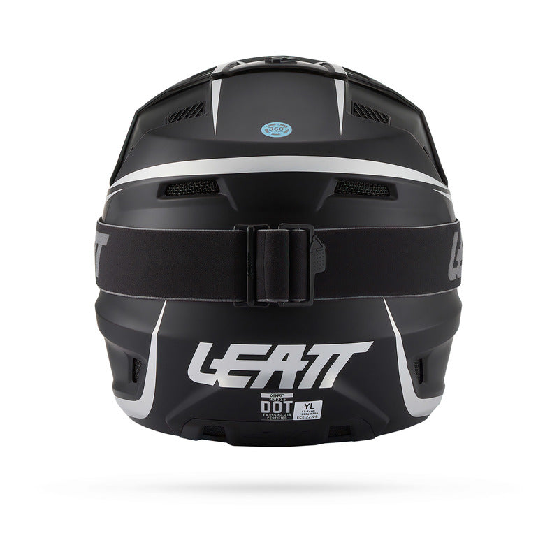 KASK MOTOCYKLOWY Z GOGLAMI LEATT KIT MOTO 3.5 BLACK XS