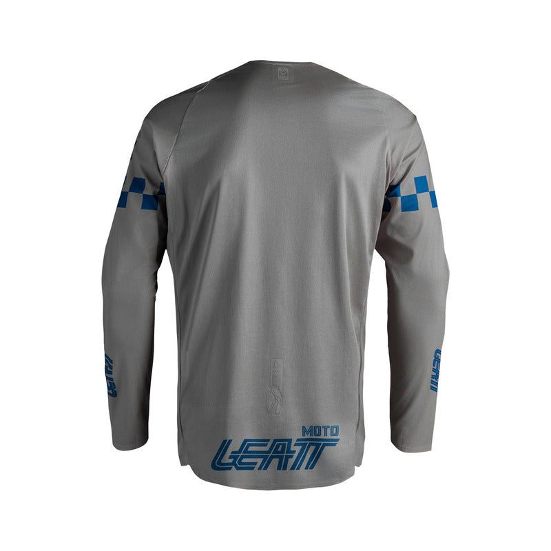 BLUZA OFFROADOWA LEATT MOTO 4.5 ENDURO X-FLOW SPEED STEEL GREY S