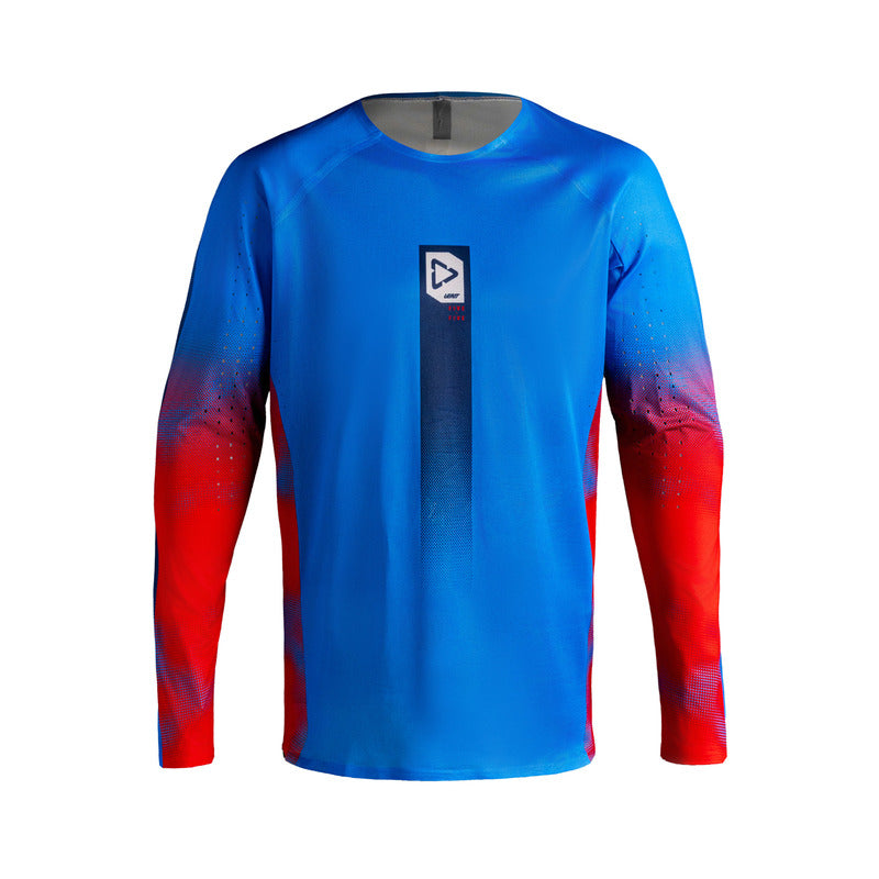 BLUZA OFFROADOWA LEATT MOTO 5.5 ULTRAWELD FADE BLUE S