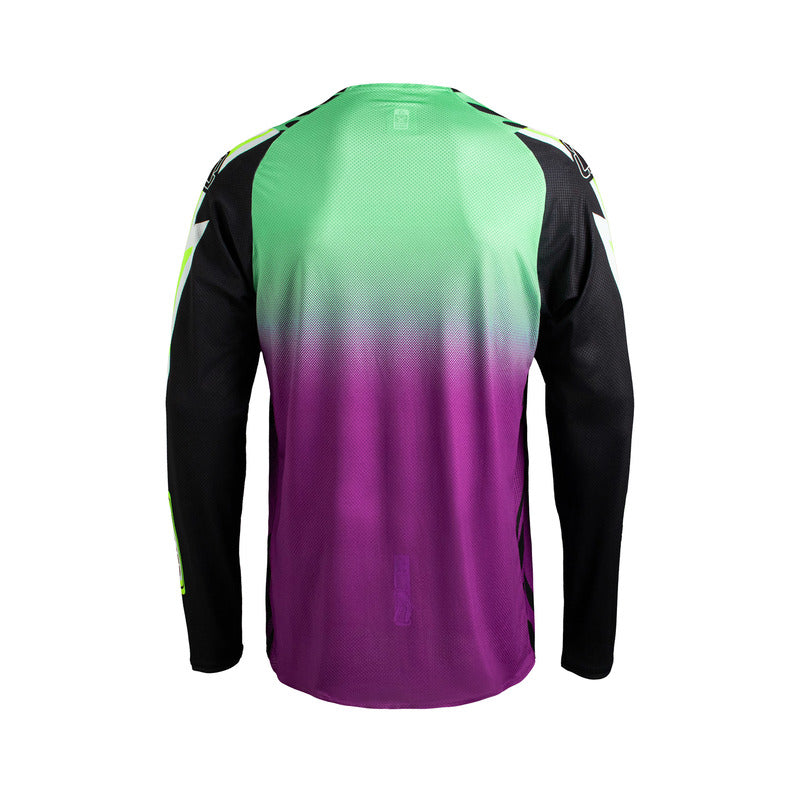 BLUZA OFFROADOWA LEATT MOTO 4.5 LITE LEOPARD PURPLE S