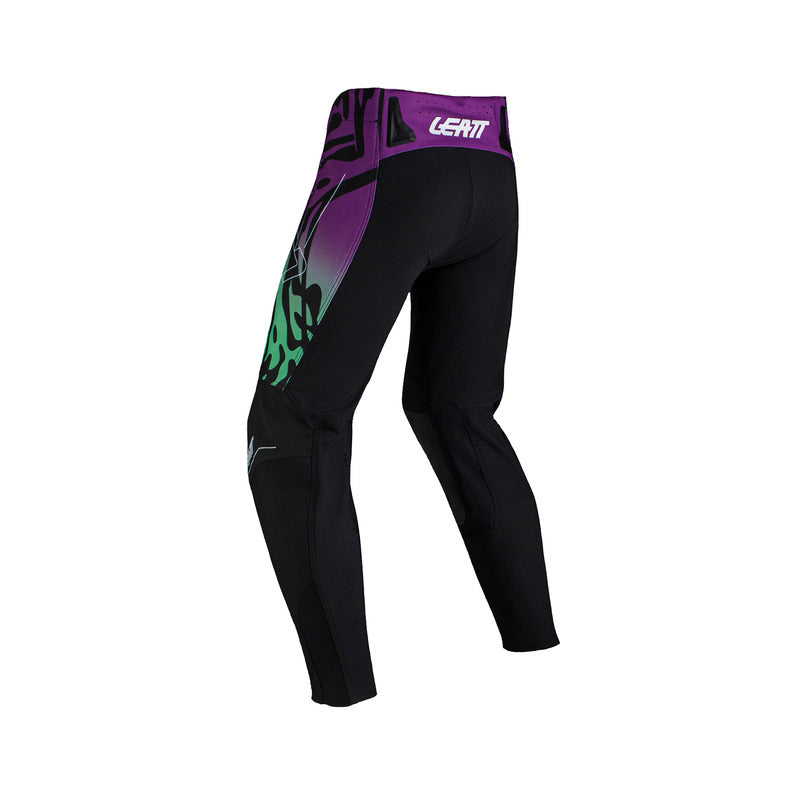 SPODNIE OFFROADOWE LEATT MOTO 4.5 LEOPARD PURPLE S