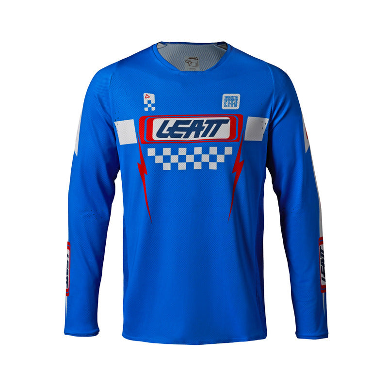 BLUZA OFFROADOWA LEATT MOTO 4.5 LITE SPEED BLUE S
