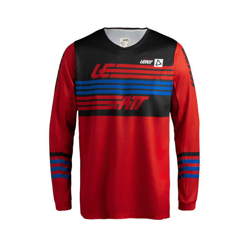 BLUZA OFFROADOWA LEATT MOTO 3.5 STRIPES RED S