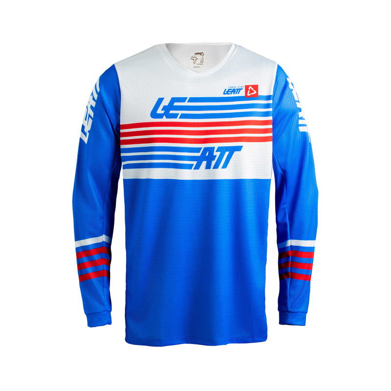 BLUZA OFFROADOWA LEATT MOTO 3.5 STRIPES BLUE S
