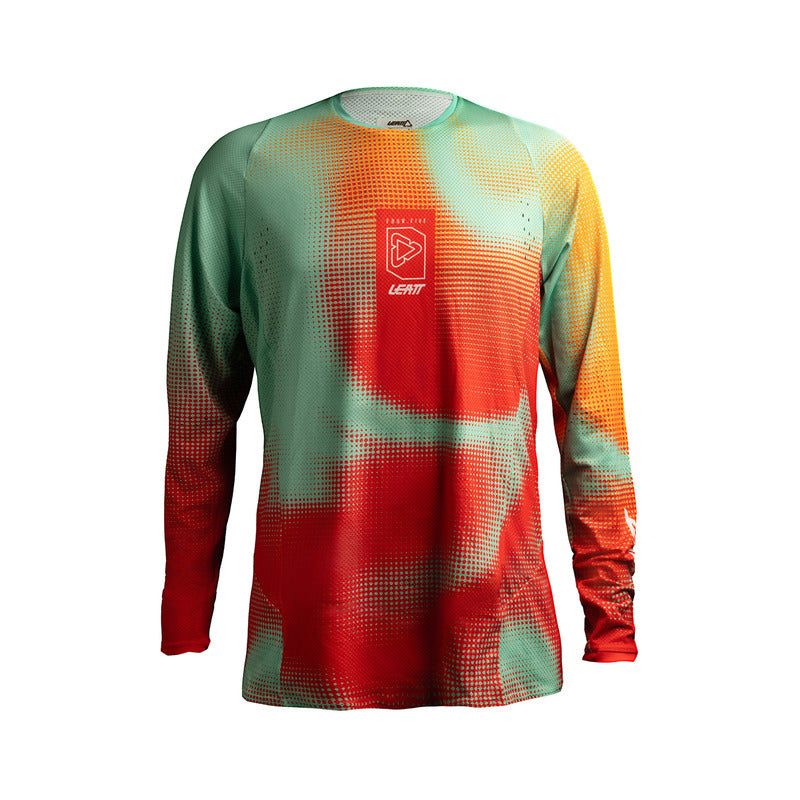 BLUZA OFFROADOWA DAMSKA LEATT MOTO 4.5 LITE TEAL GREEN S