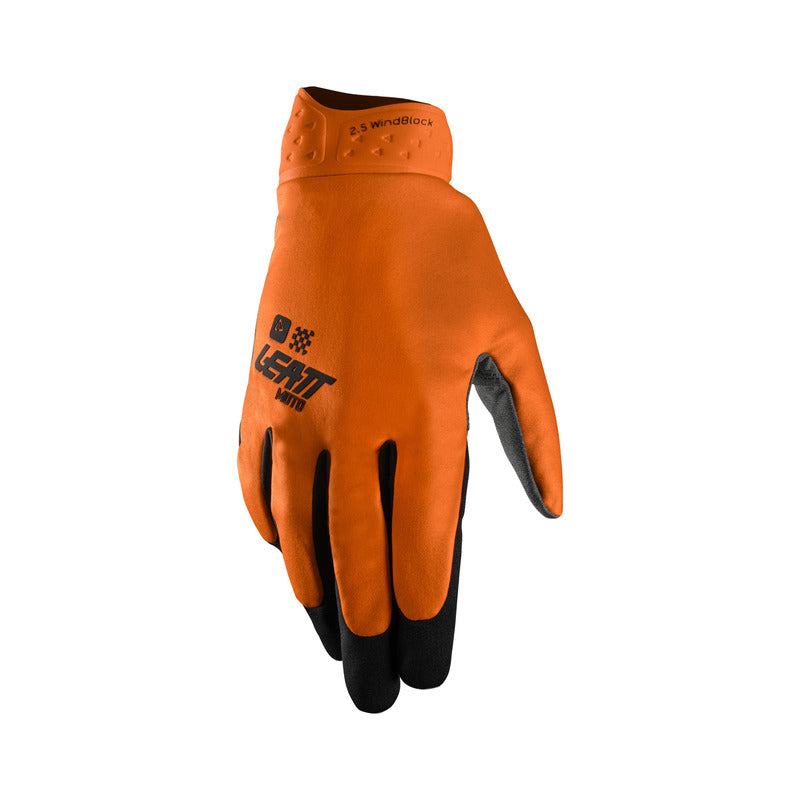RĘKAWICE OFFROADOWE LEATT MOTO 2.5 WINDBLOCK ORANGE M