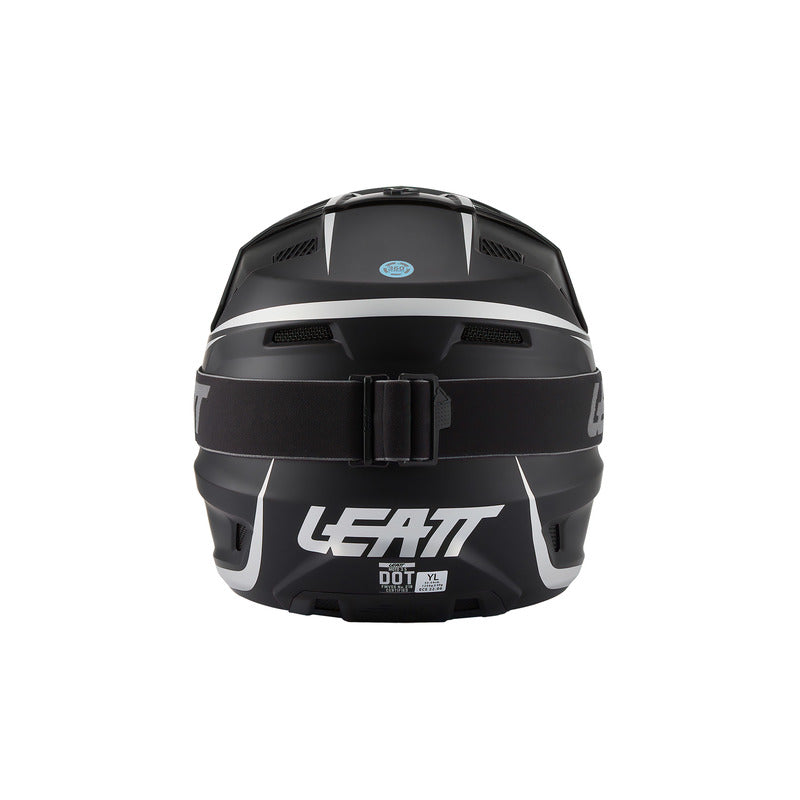 KASK MOTOCYKLOWY Z GOGLAMI JUNIOR LEATT KIT MOTO 3.5 BLACK M