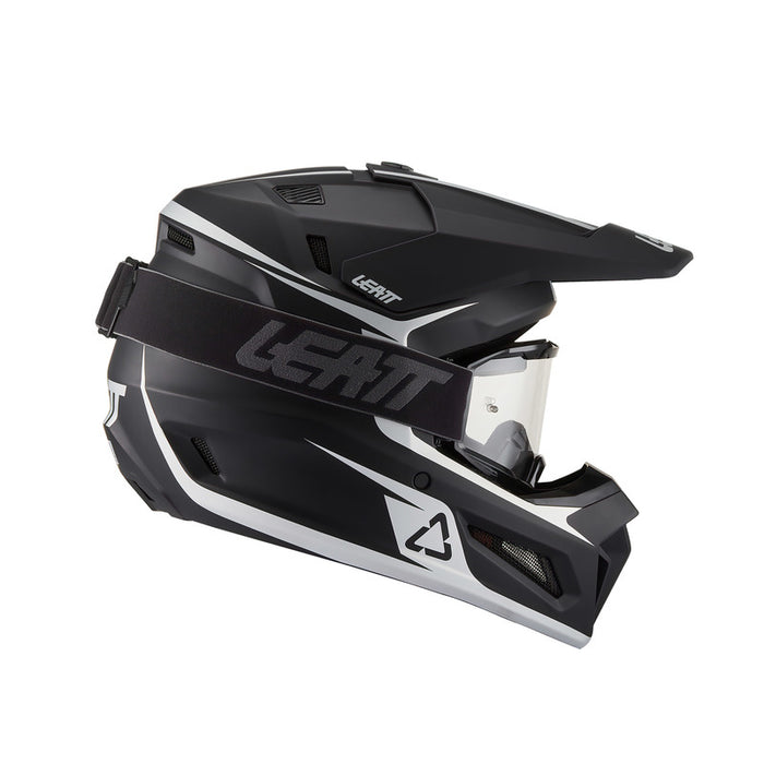 KASK MOTOCYKLOWY Z GOGLAMI JUNIOR LEATT KIT MOTO 3.5 BLACK M