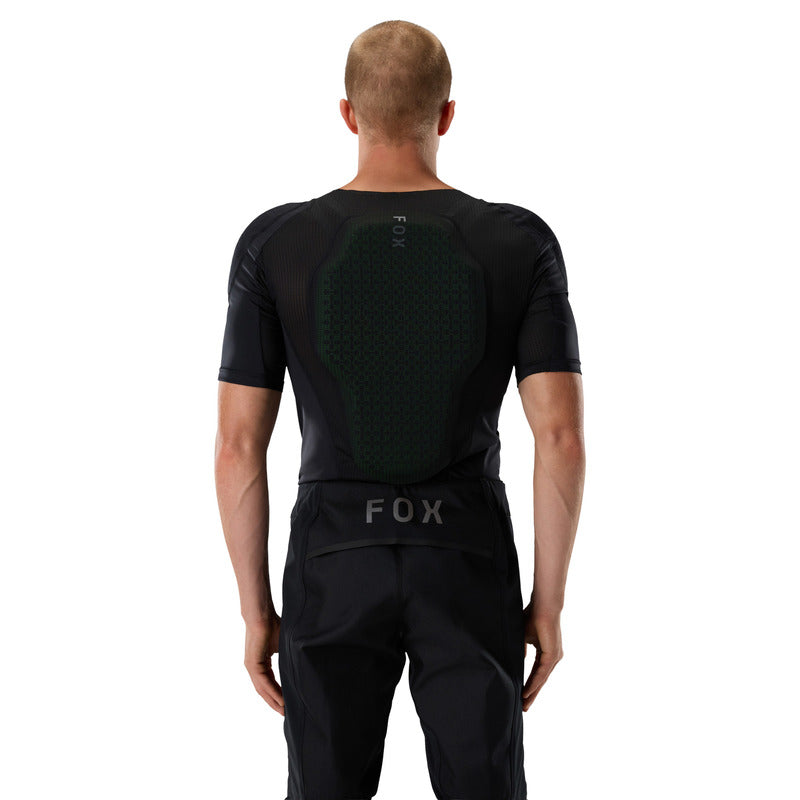 Koszulka Z Ochraniaczami Z Krótkim Rękawem Fox Baseframe Pro Ss Black