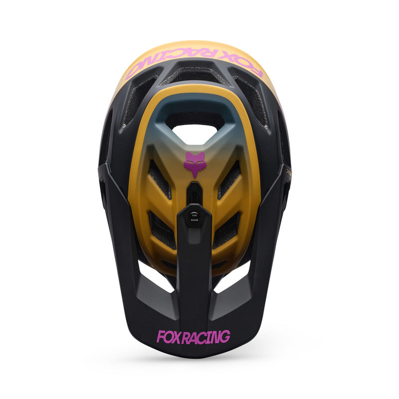 Kask Rowerowy Fox Proframe Rs Heatstack Dark Yellow