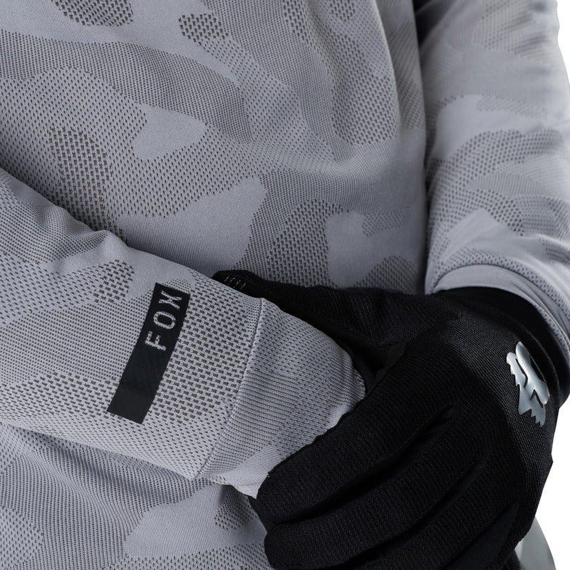 Koszulka Rowerowa Z Długim Rękawem Fox Ranger Tru Dri Ls Pewter